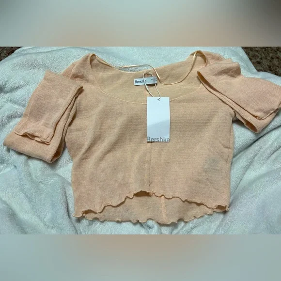 BERSHKA long sleeve shirt - Picture 1 of 2